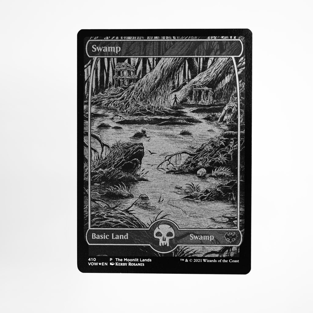 MTG Moonlit Lands - Swamp AP02 : Kerby Rosanes : Store